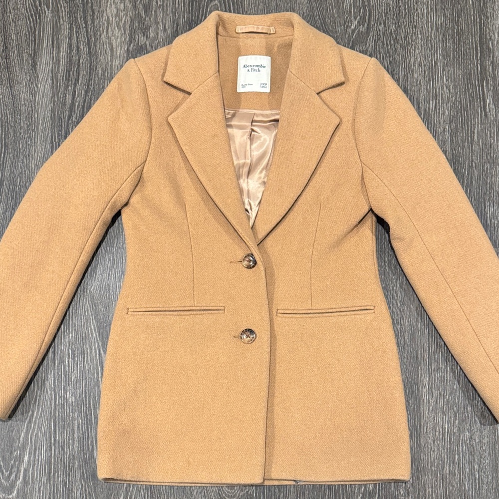 Abercrombie & Fitch Women's Wool Blend Coat
